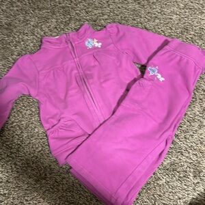 Track Sweat Set For Little Girls